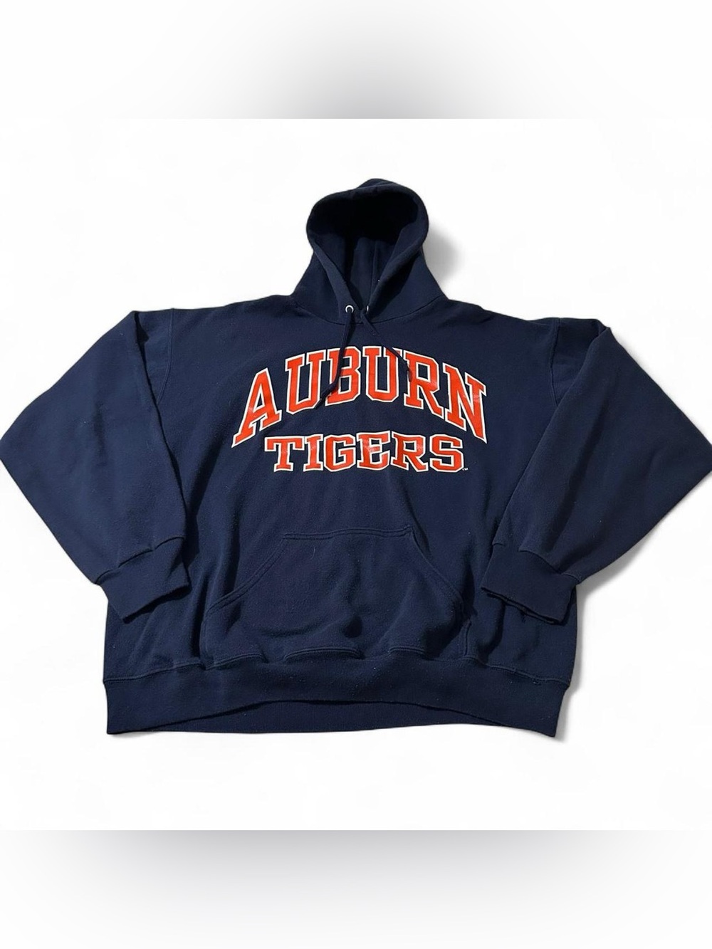 Vintage 90s TNT Auburn Tigers College Hoodie Size XL